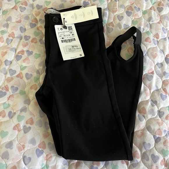 NWT ZARA STIRRUP PANTS, Size 7 - Picture 3 of 5